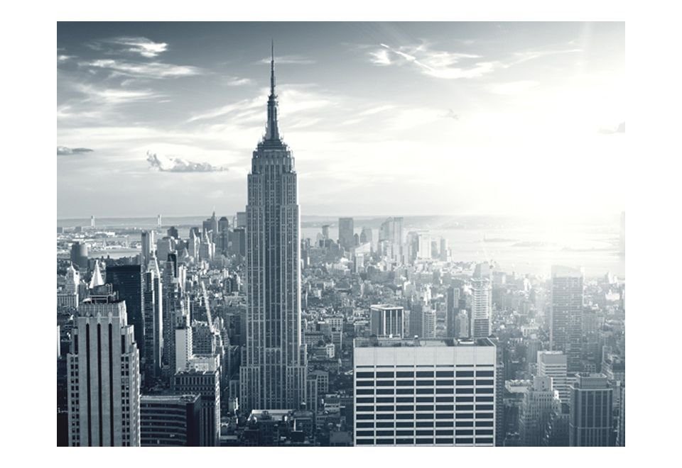 Manhattan frühen halb-matt, Vliestapete 3x2.31 lichtbeständige m, KUNSTLOFT Design am Tapete Morgen