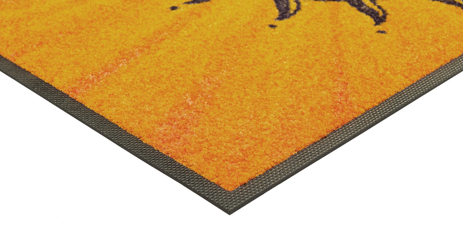 wash+dry by Kleen-Tex Fußmatte Kiss the sun, rechteckig, Höhe: 7 mm