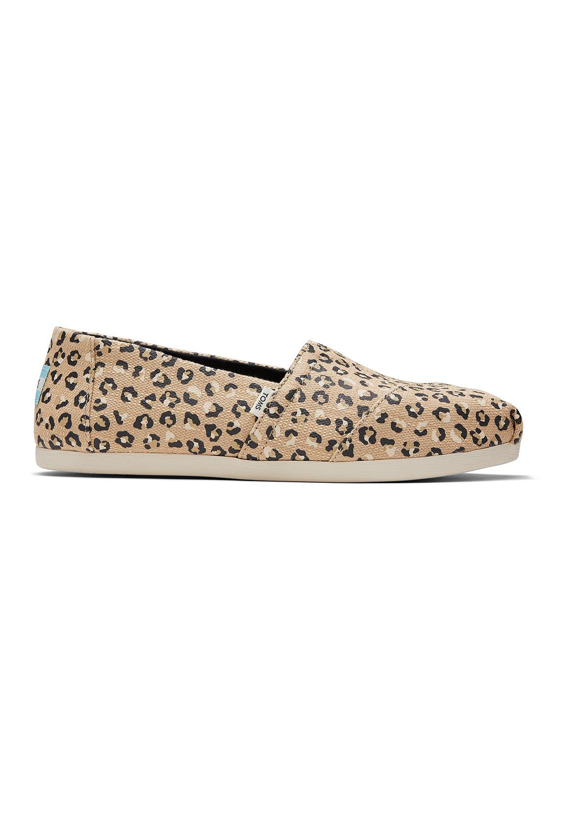 TOMS TOMS Еспадрільї ALPARGATA 10016214 Natural Textured Cheetah Beige Espadrille