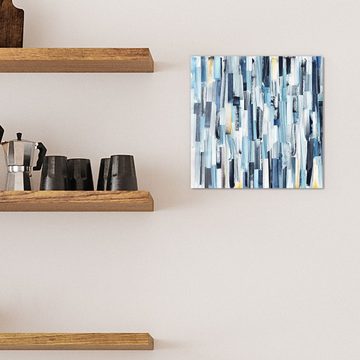 DEQORI Magnettafel 'Vertikales Streifendesign', Whiteboard Pinnwand beschreibbar
