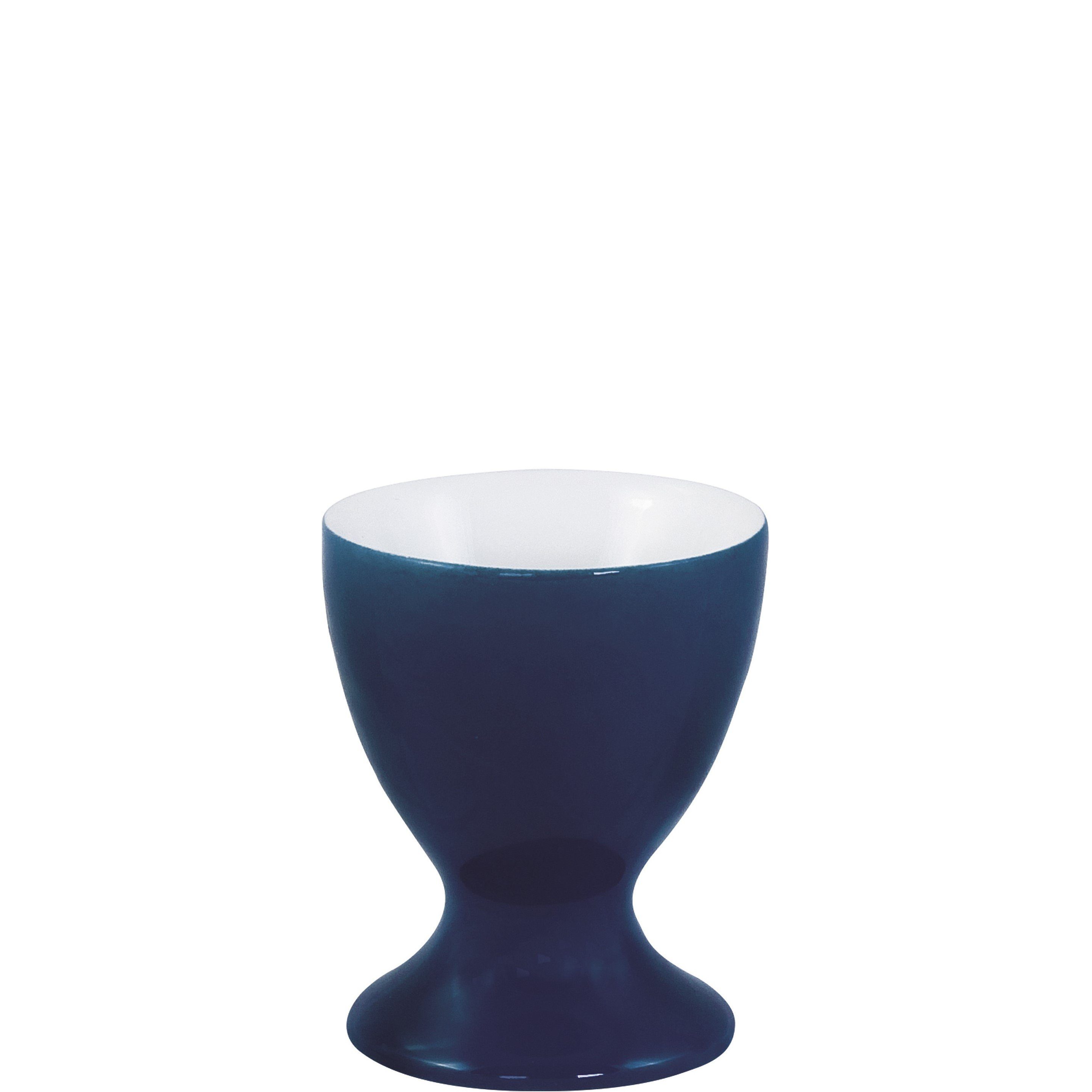 Kahla Eierbecher mit Fuß, Pronto Colore, Made in Germany royal blue