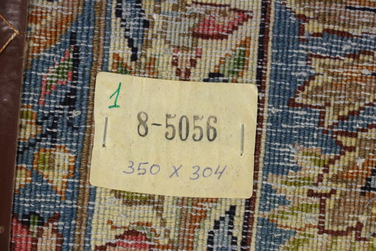 Nain 305x349 Kerman Handgeknüpfter Orientteppich Rawar / mm Höhe: rechteckig, Orientteppich Perserteppich, Trading, 12