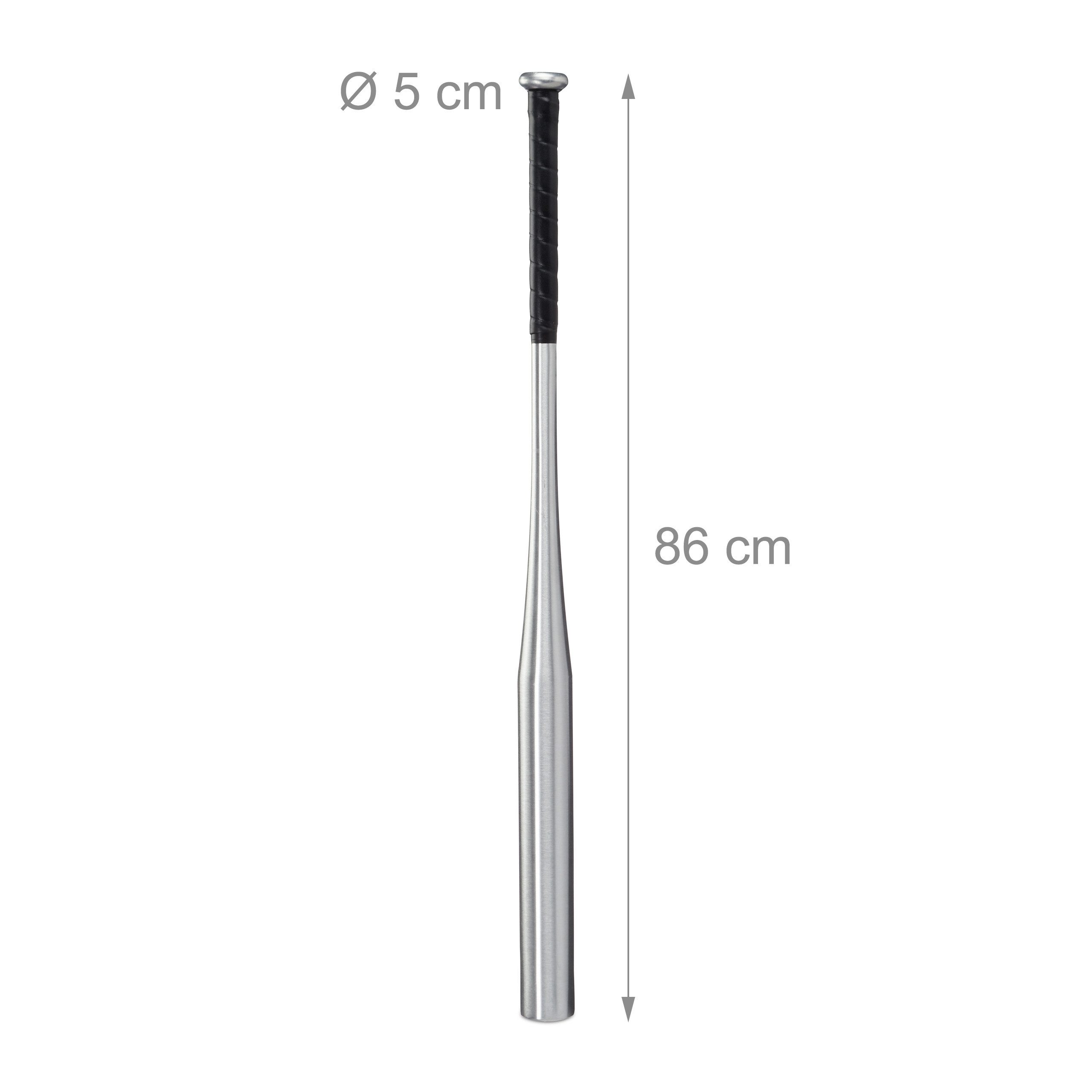 relaxdays Softballschläger Baseballschläger Aluminium, 5 "