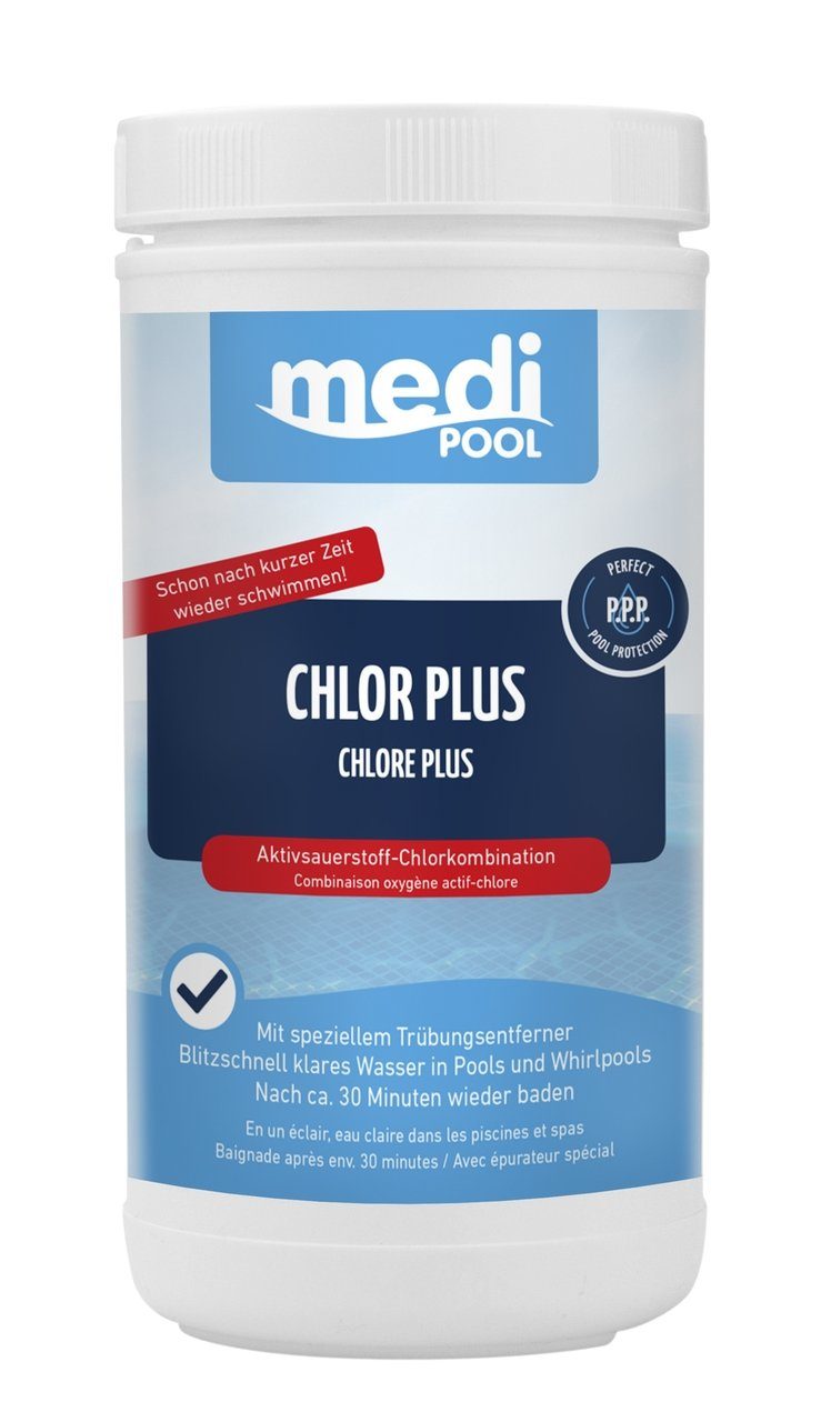 mediPOOL Poolpflege mediPOOL Chlor Plus 1 günstig online kaufen
