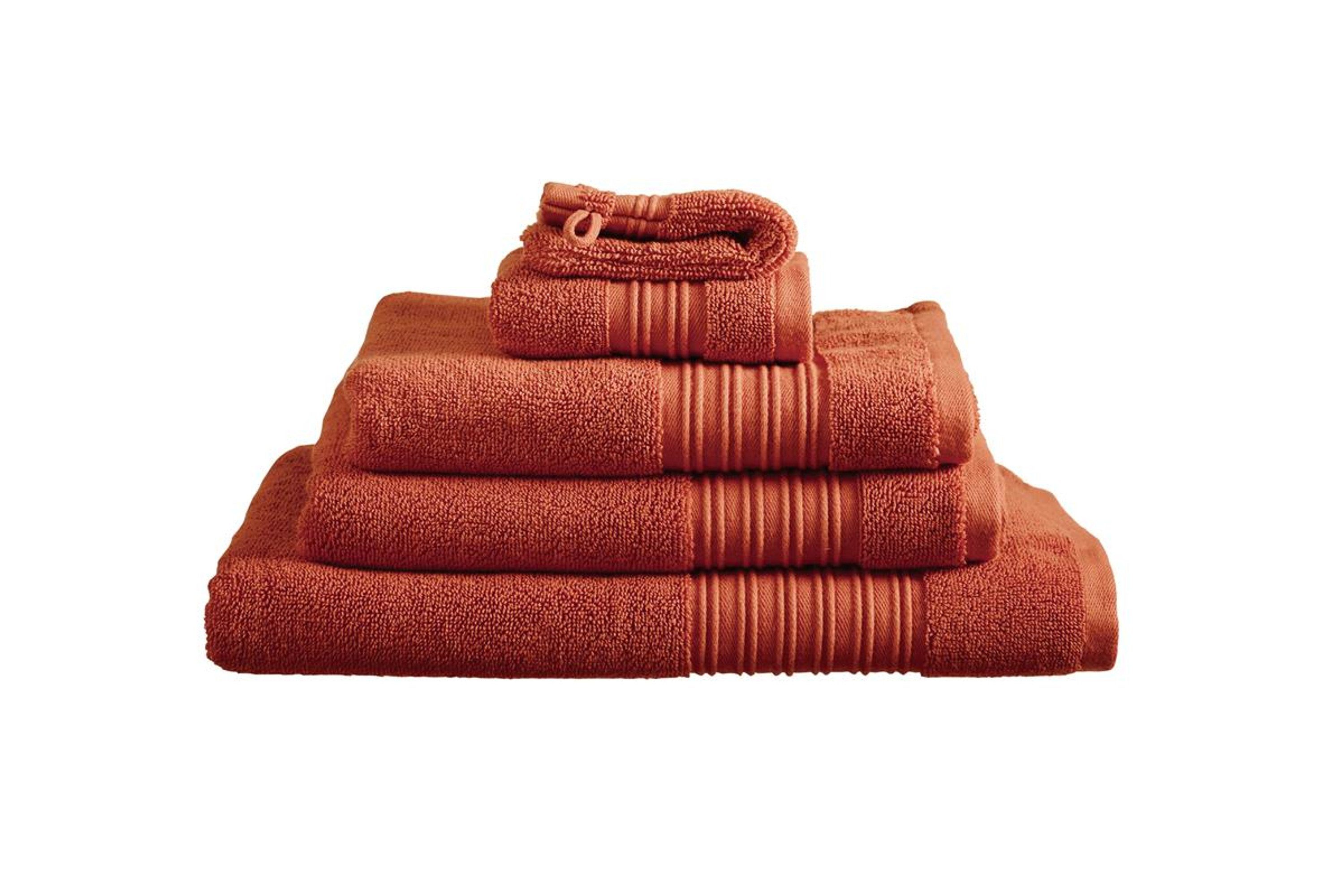 Beddinghouse Handtuch Beddinghouse Sheer Waschhandschuh Gästetuch Handtuch Duschtuch, orange, Frottee (1-St), rechteckig | Alle Handtücher