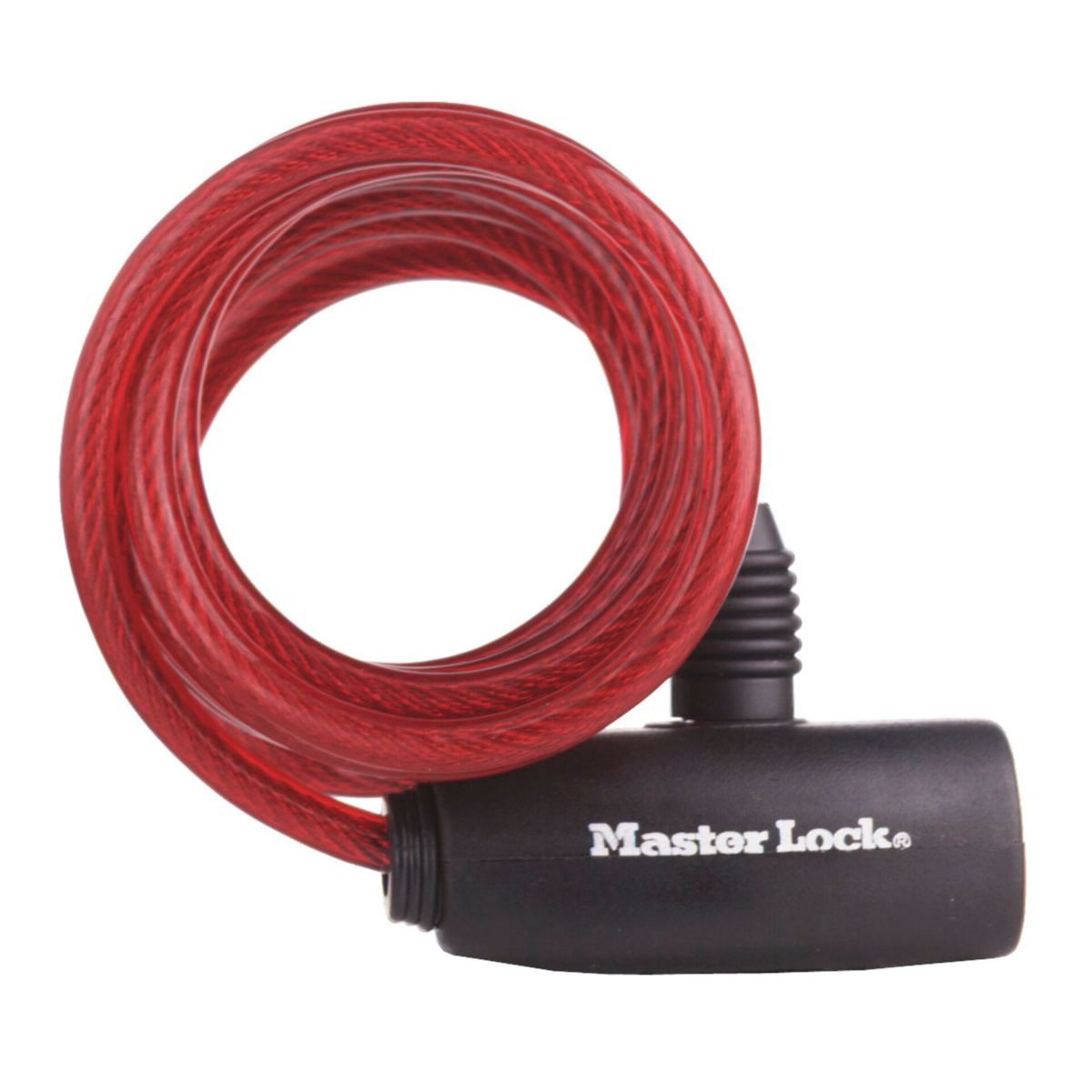 Master Lock Zahlenkabelschloss Spiralkab. 1,80m inkl. 2 Schlüssel 8127EURDPRO