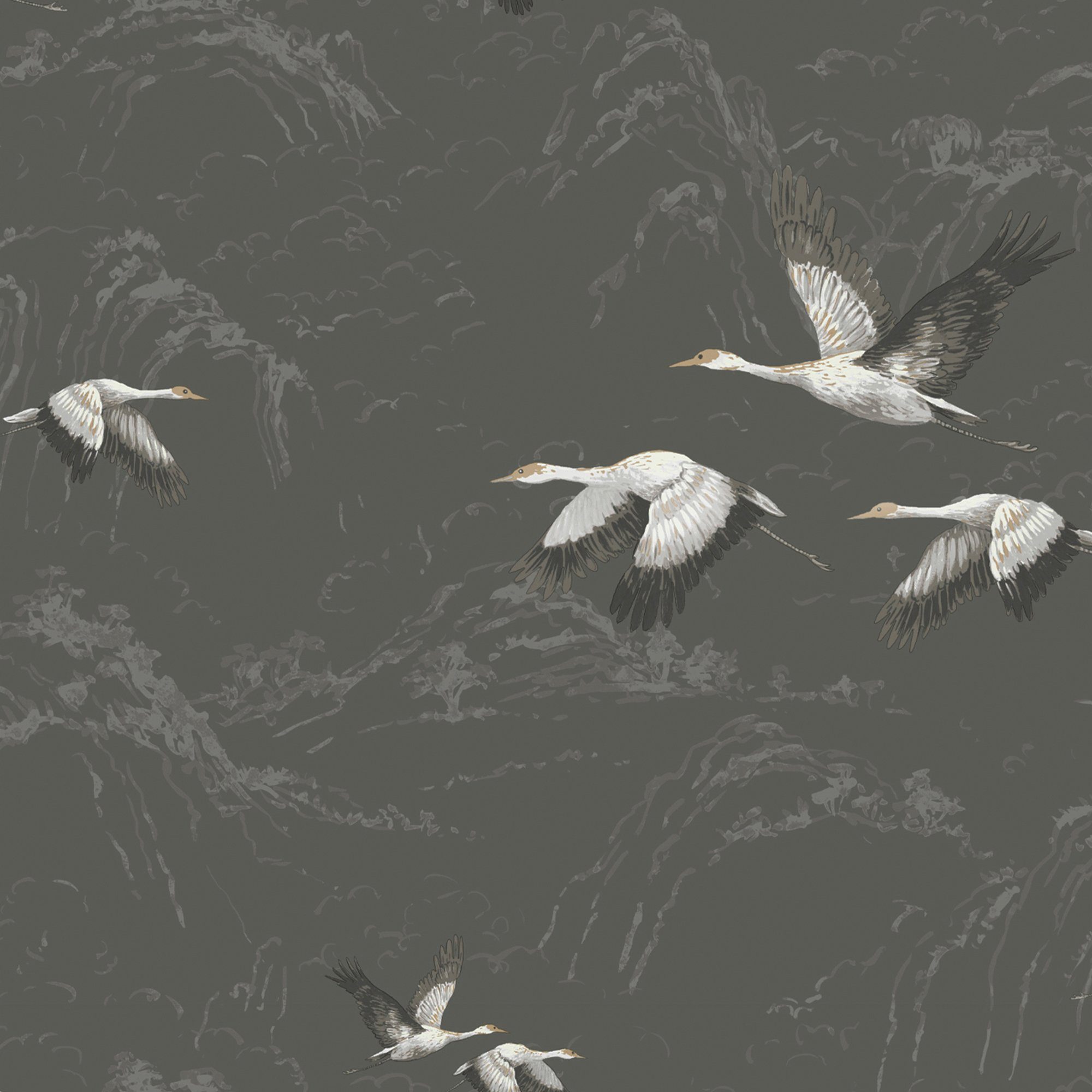 LAURA ASHLEY Vliestapete Animalia, FSC® zertifiziert, mit lebhaftem Druck, 10 Meter Länge