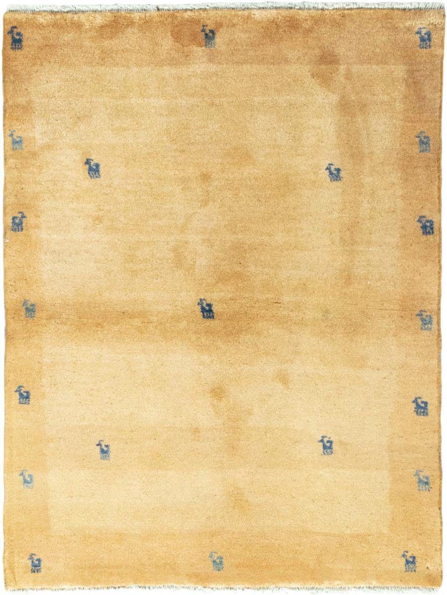 Orientteppich Perser mm 15 Moderner, Handgeknüpfter Ghashghai Gabbeh Nain Trading, 111x149 rechteckig, Höhe