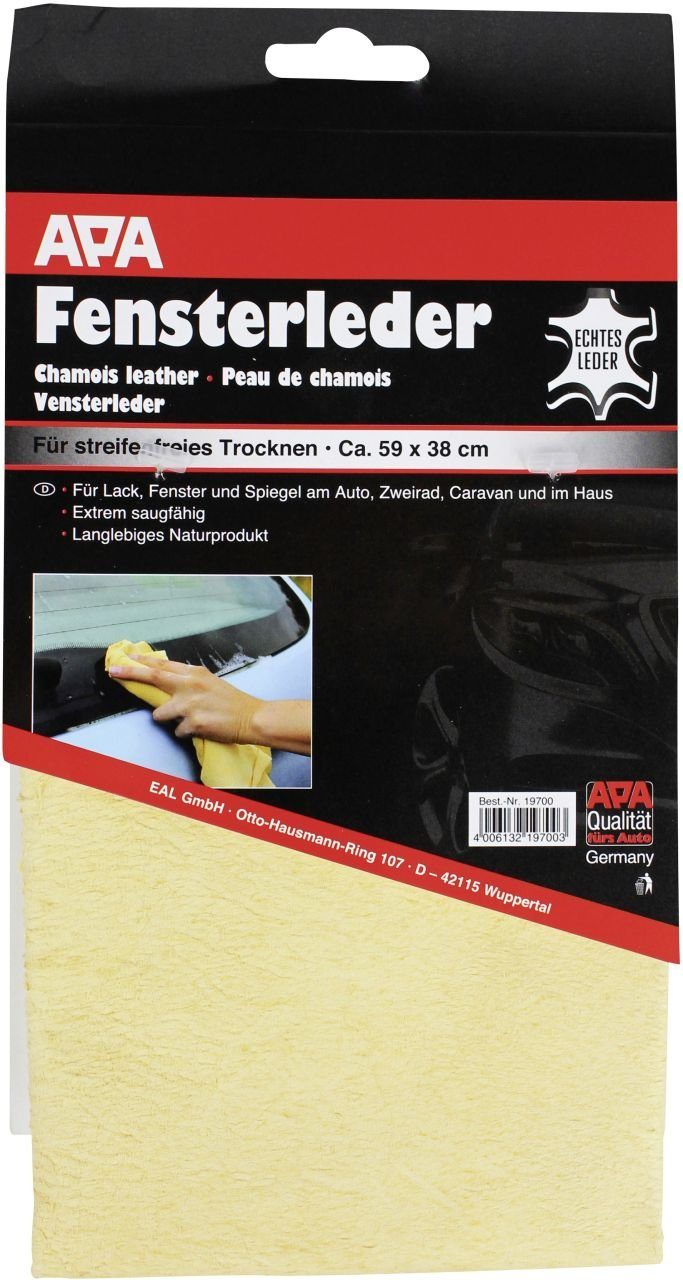 APA APA Fensterleder Echtleder M Autopolitur
