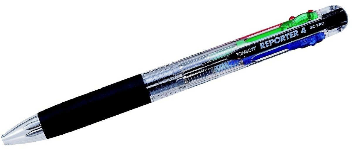 TOMBOW Ручки Vierfarbkugelschreiber Reporter 4 transparent