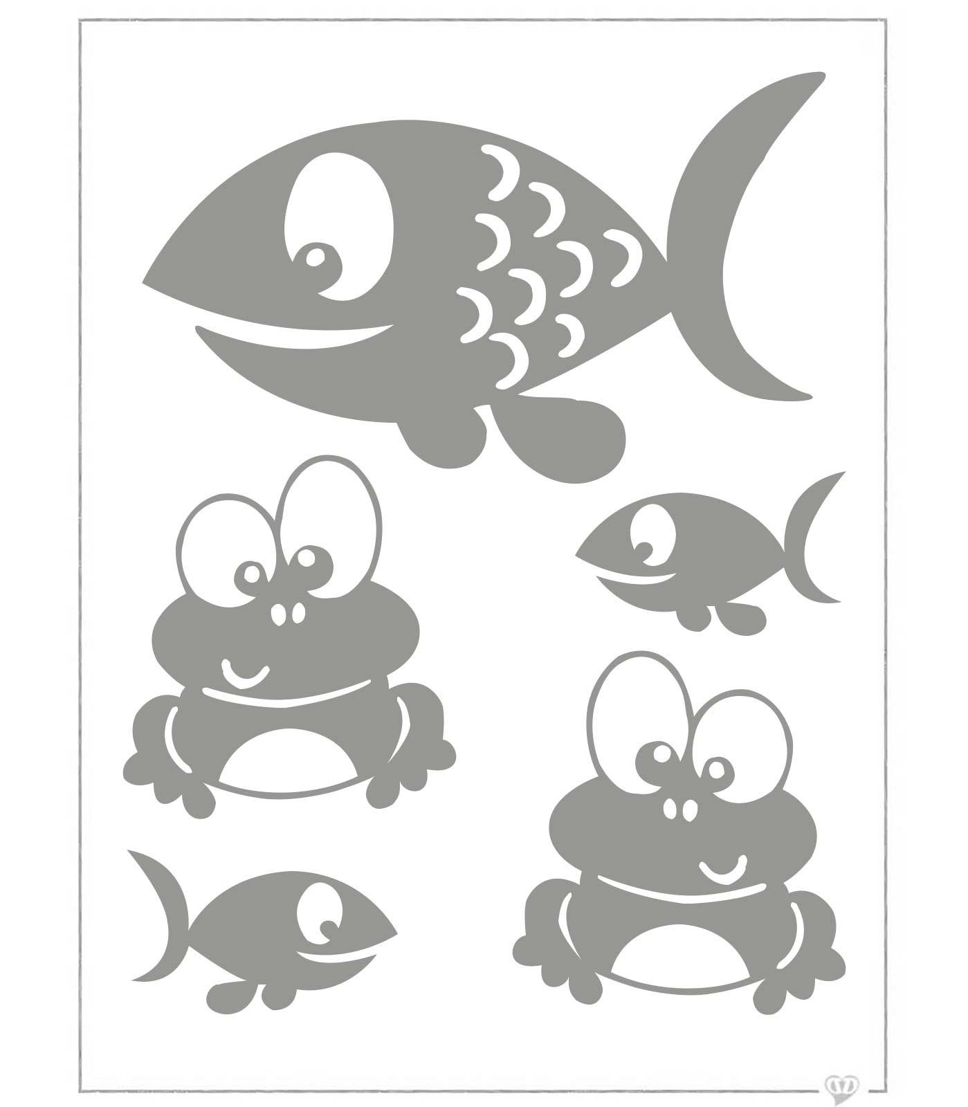 Bügelbild Applikation Patchies Reflektierende maDDma Motivauswahl, Kunststoff, Aufbügler Fisch/Frosch