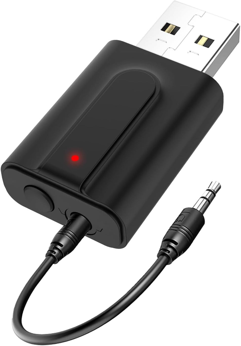 FELIXLEO Bluetooth®-Sender USB Bluetooth 50 Sender Empfänger 2 in 1 Audio Adapter 35mm Aux