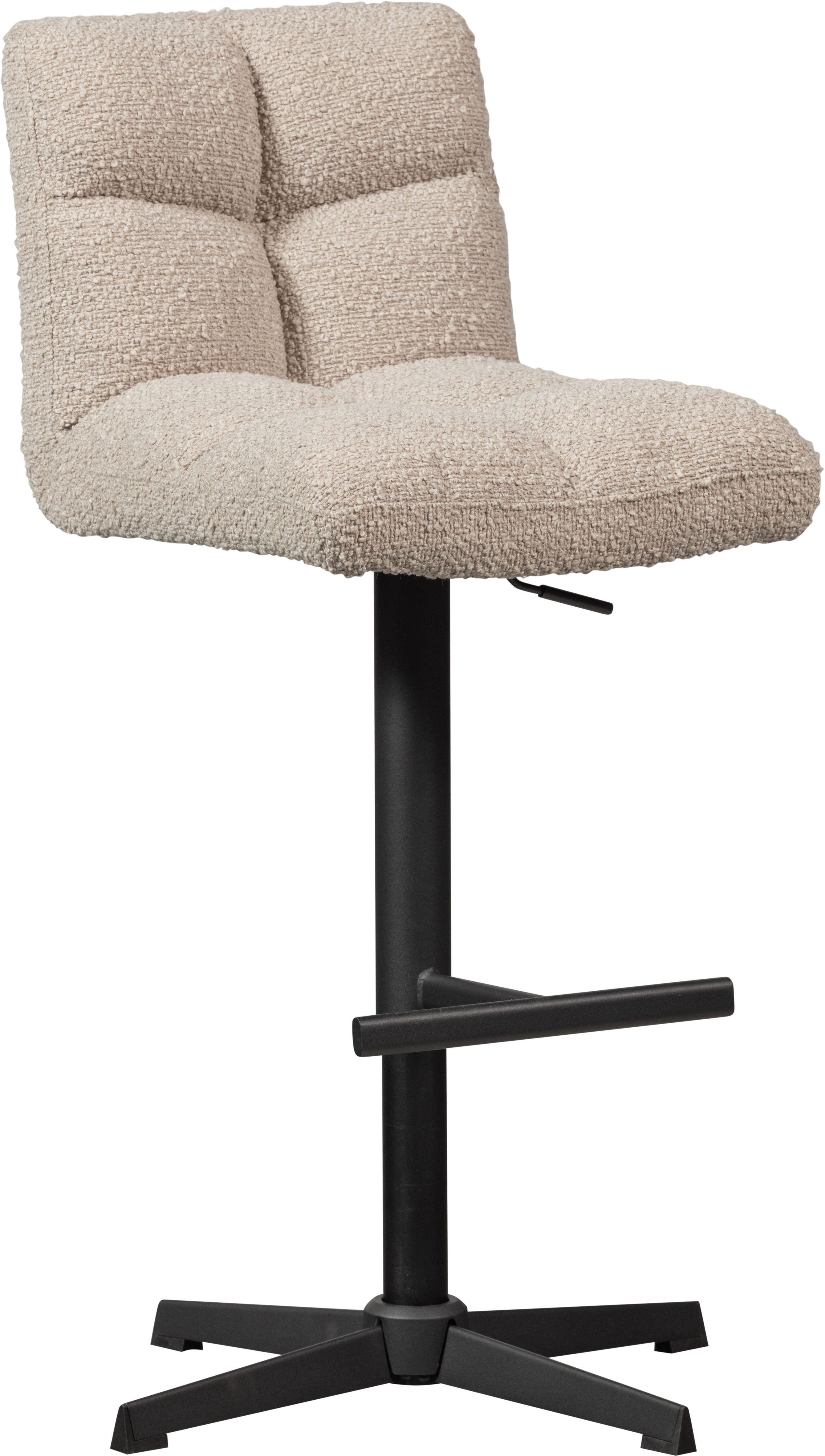 WOOOD Barhocker Vinny (Set, 2 St), drehbar, höhenverstellbar, Breite 44 cm