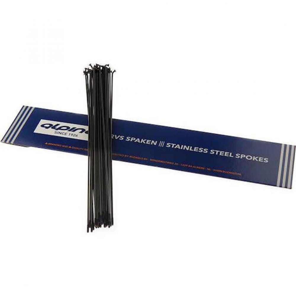 Vision Laufrad Vision Ersatzspeiche Alpina Flat Directpull 271 mm Schwarz - präziser