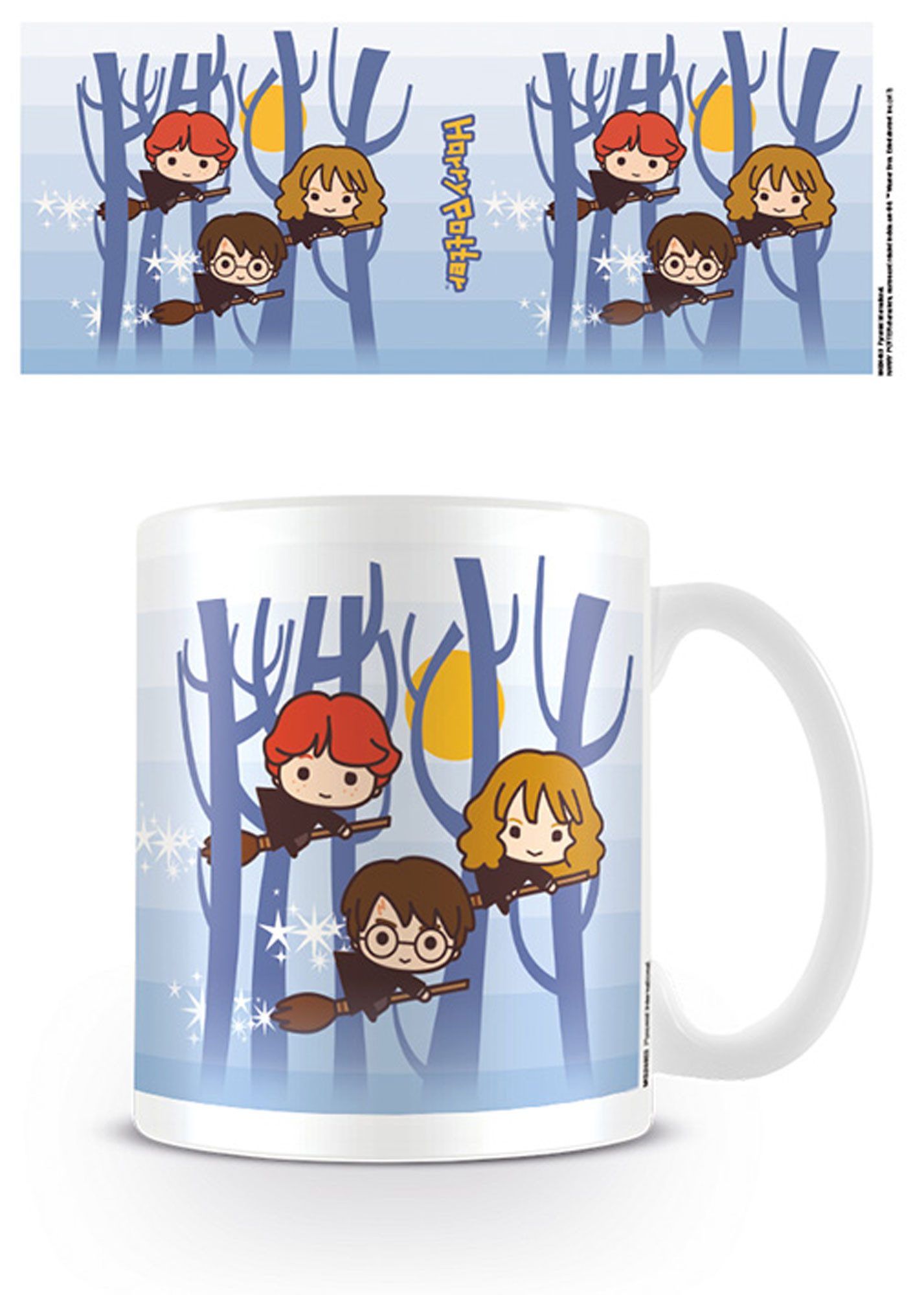 Tasse Harry Potter - Lizenz Tassen - Kawaii, Characters Flying