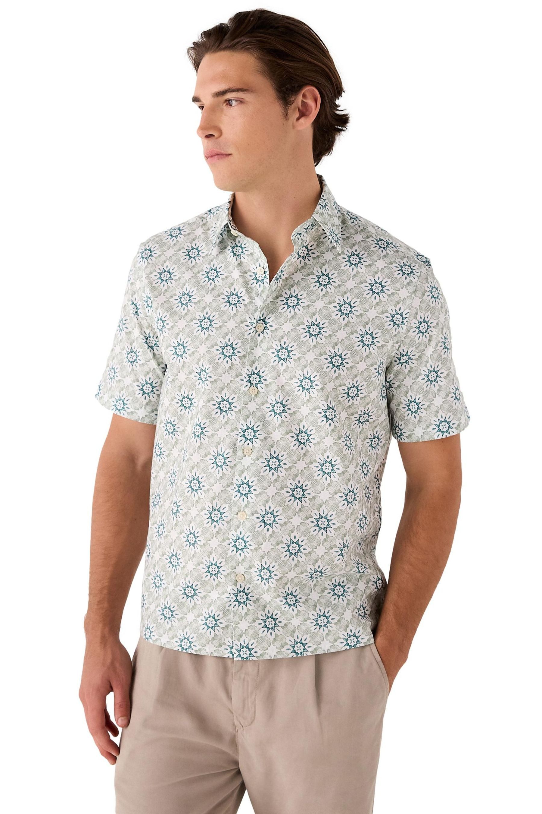 Next Kurzarmhemd Kurzärmeliges Regular Fit Hemd günstig online kaufen