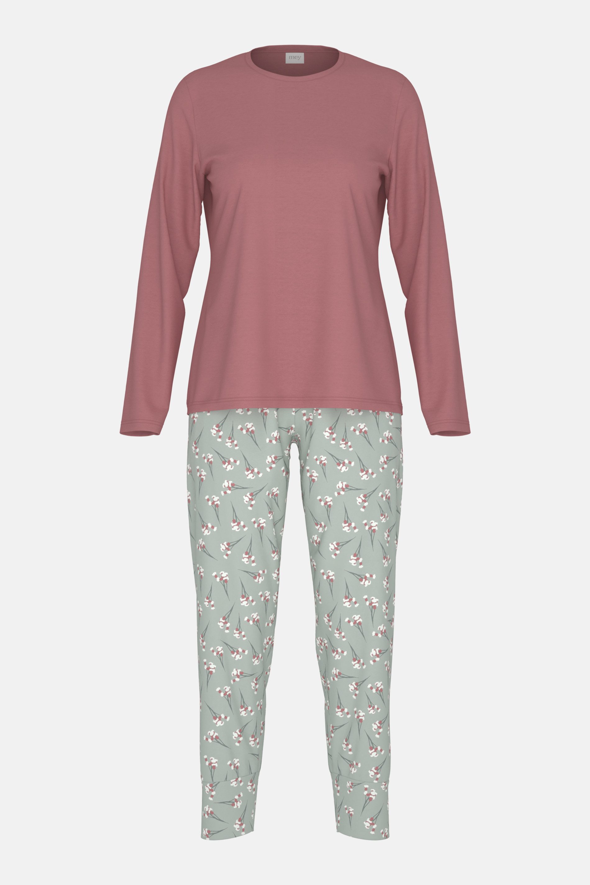 Mey Schlafanzug Serie Blooming Buds Hose in floralem Design (2 tlg) Hochwer günstig online kaufen