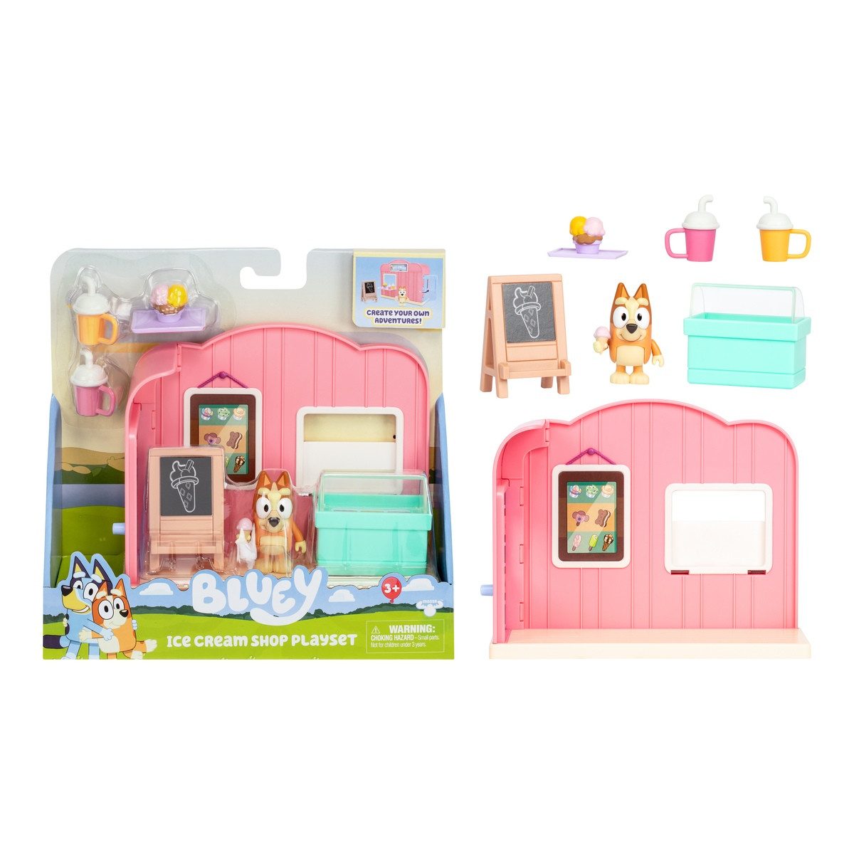 Spielfigur Spielset BLUEY Ice Cream Shop