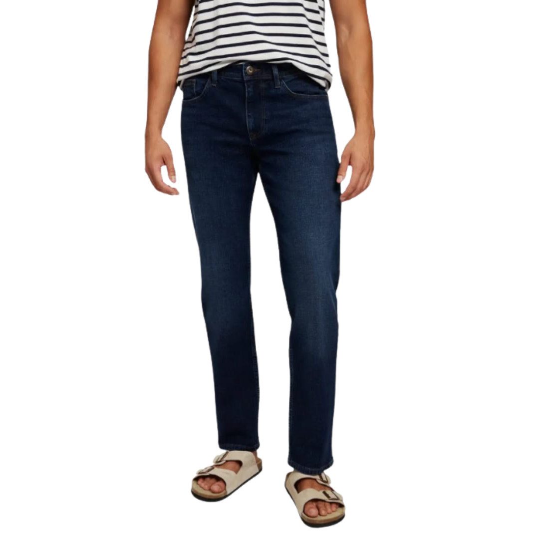 CROSS JEANS® Relax-fit-Jeans Antonio E161-153 Deep Blue 5-Pocket Style