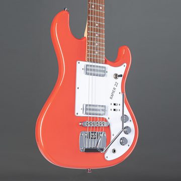 Rapier E-Gitarre, 22 FR Fiesta Red - E-Gitarre