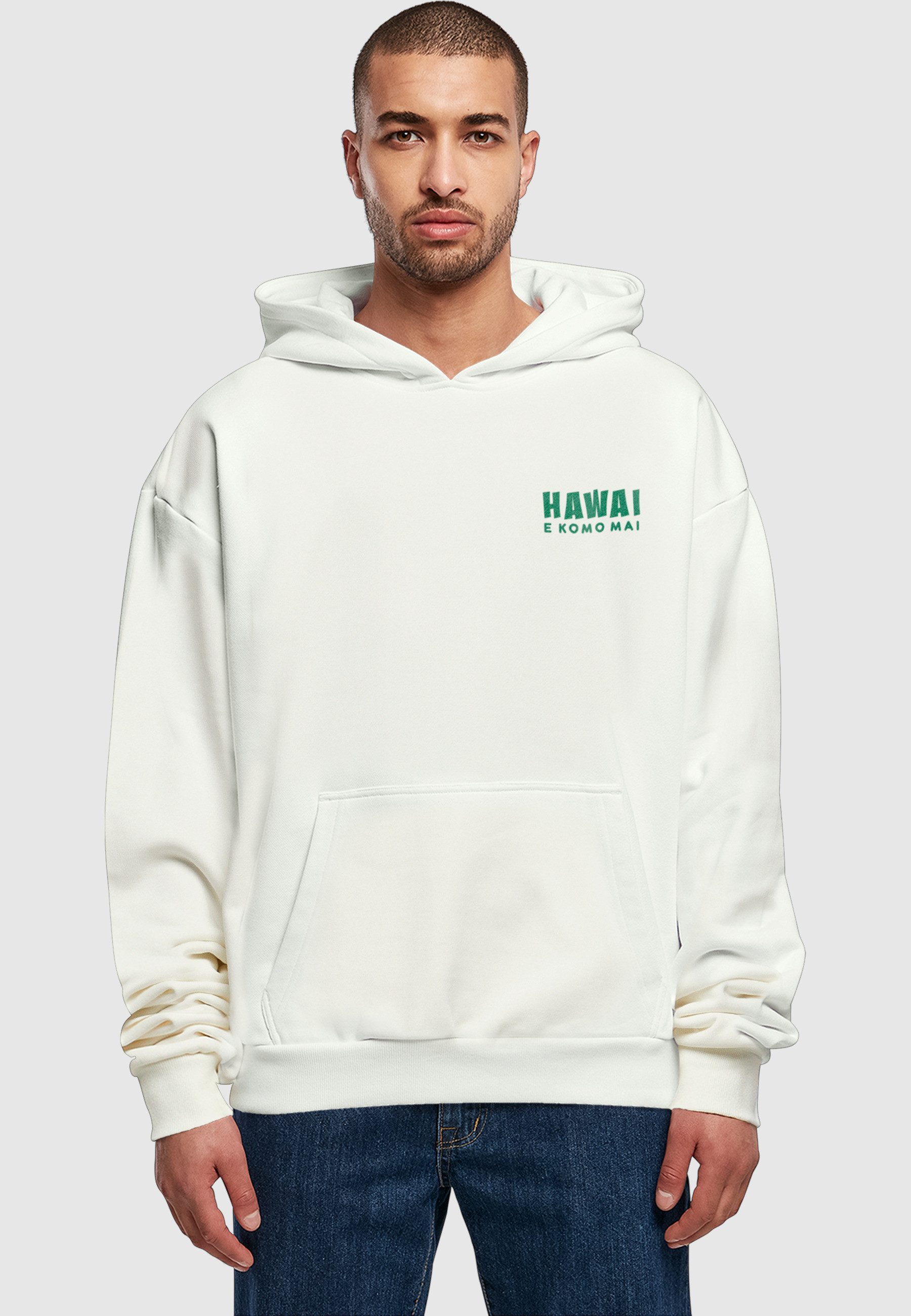 Merchcode Kapuzenpullover Merchcode Hawai Oversized Hoody (1-tlg)