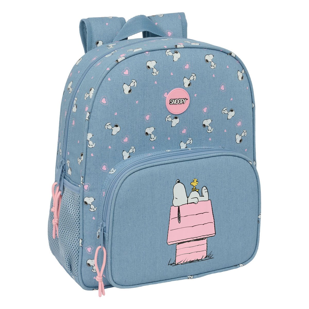 Snoopy Rucksack 32 x 38 x 12 cm Kinder Rucksack Snoopy 32x38x12 cm