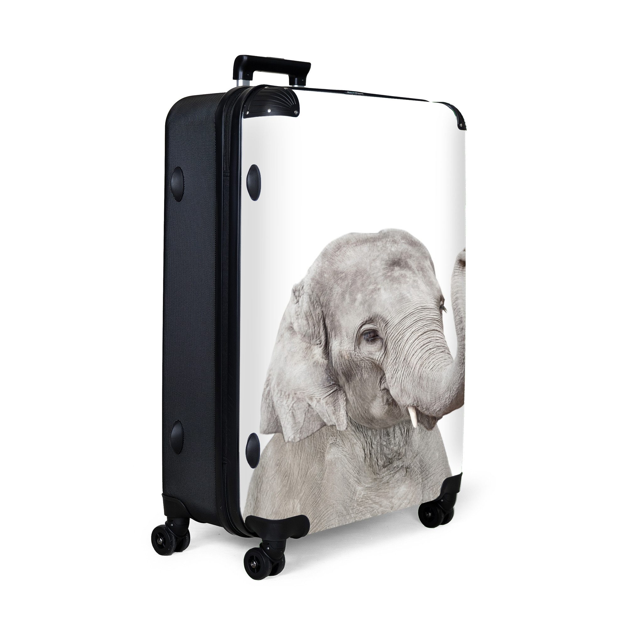 NoBoringSuitcases.com© Hartschalen-Trolley Elefant - Tiere - günstig online kaufen