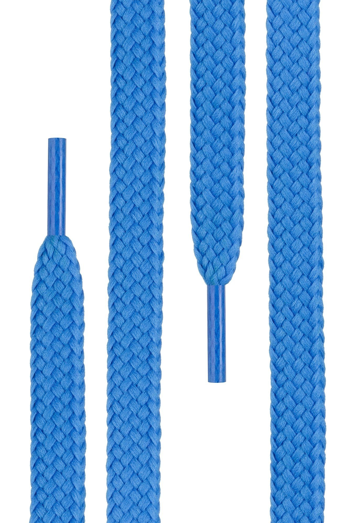 Di Ficchiano Schnürsenkel flache SCHNÜRSENKEL 7mm breit für Sneaker und Sportschuhe - sehr reißf