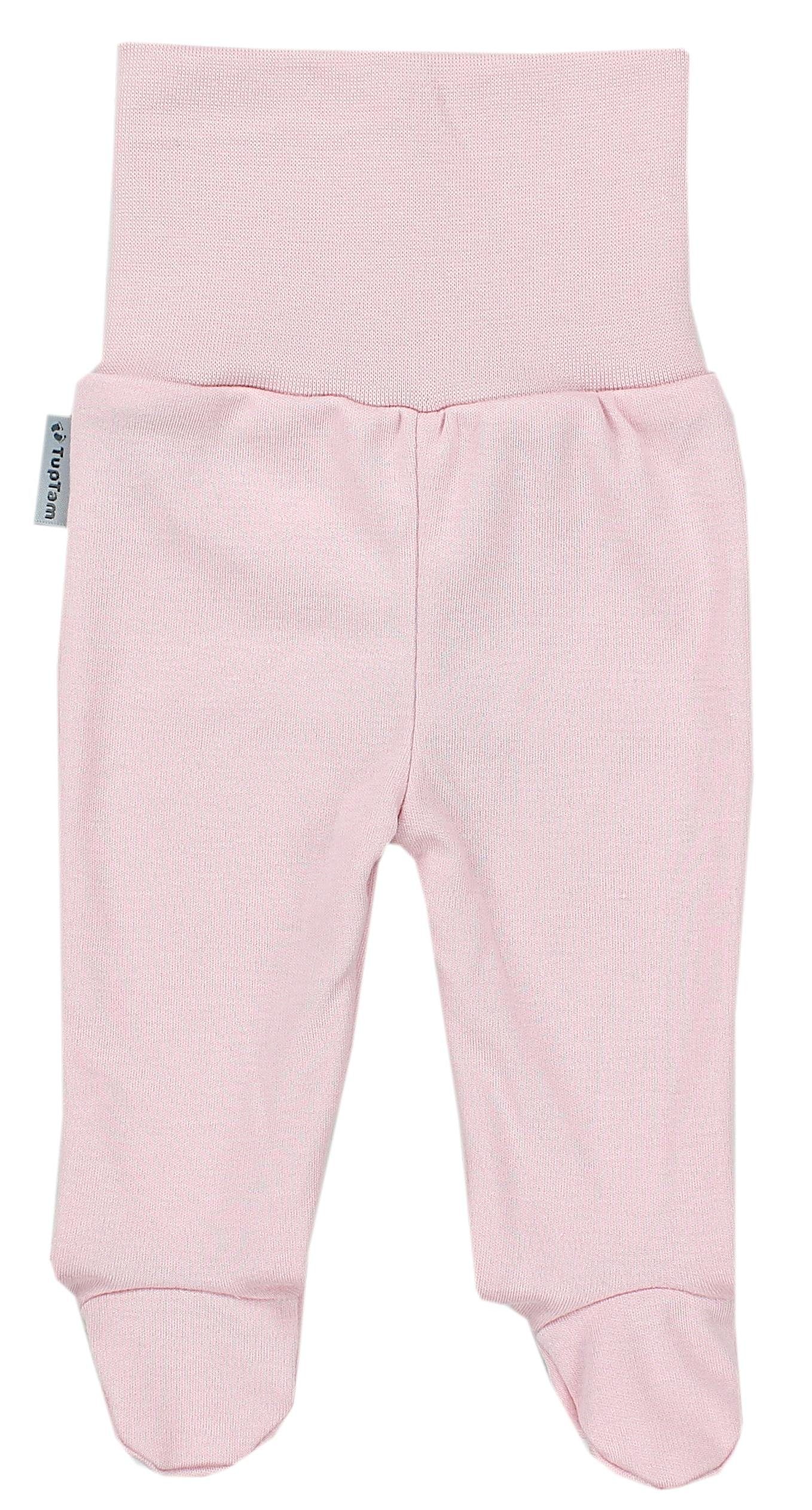 Jungen Hose mit / Rosa Weißes TupTam Mint Bekleidungsset Erstausstattungspaket Mädchen Kätzchen Spruch Mütze Langarmbody Baby