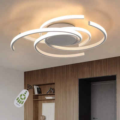 Deckenleuchte LED Deckenlampe Moderne Wohnzimmerlampe Beleuchtung Lampe 21W/28W 