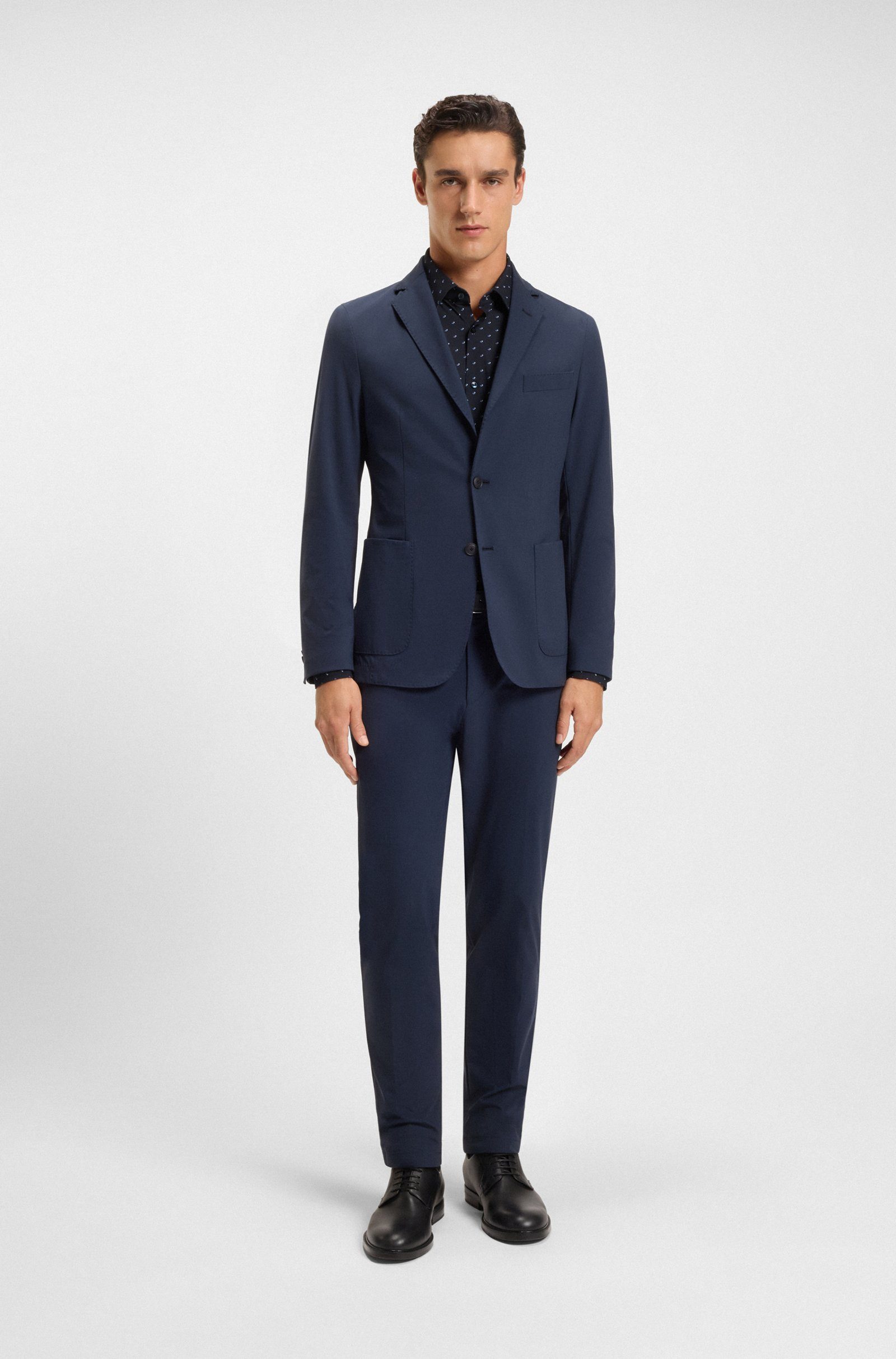 BOSS Langarmhemd P-HANK-S-Kent (1-tlg) günstig online kaufen