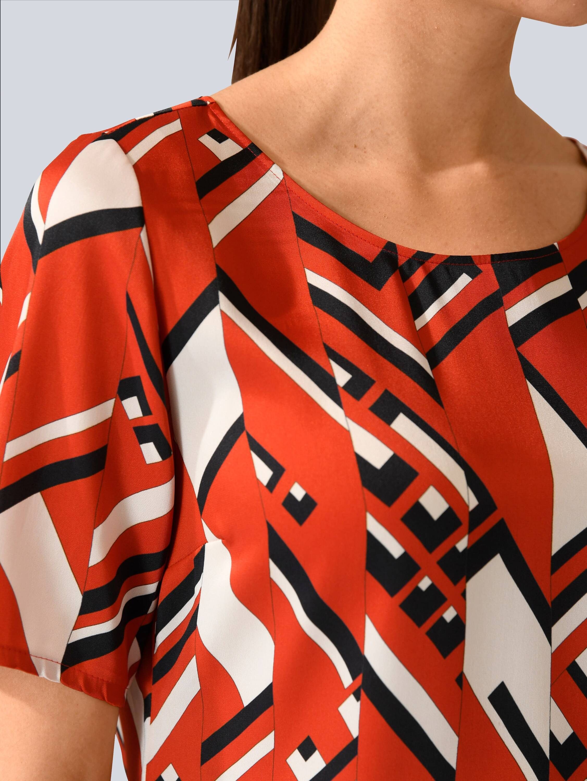 Alba Moda Druckkleid Kleid mit grafischem Druck