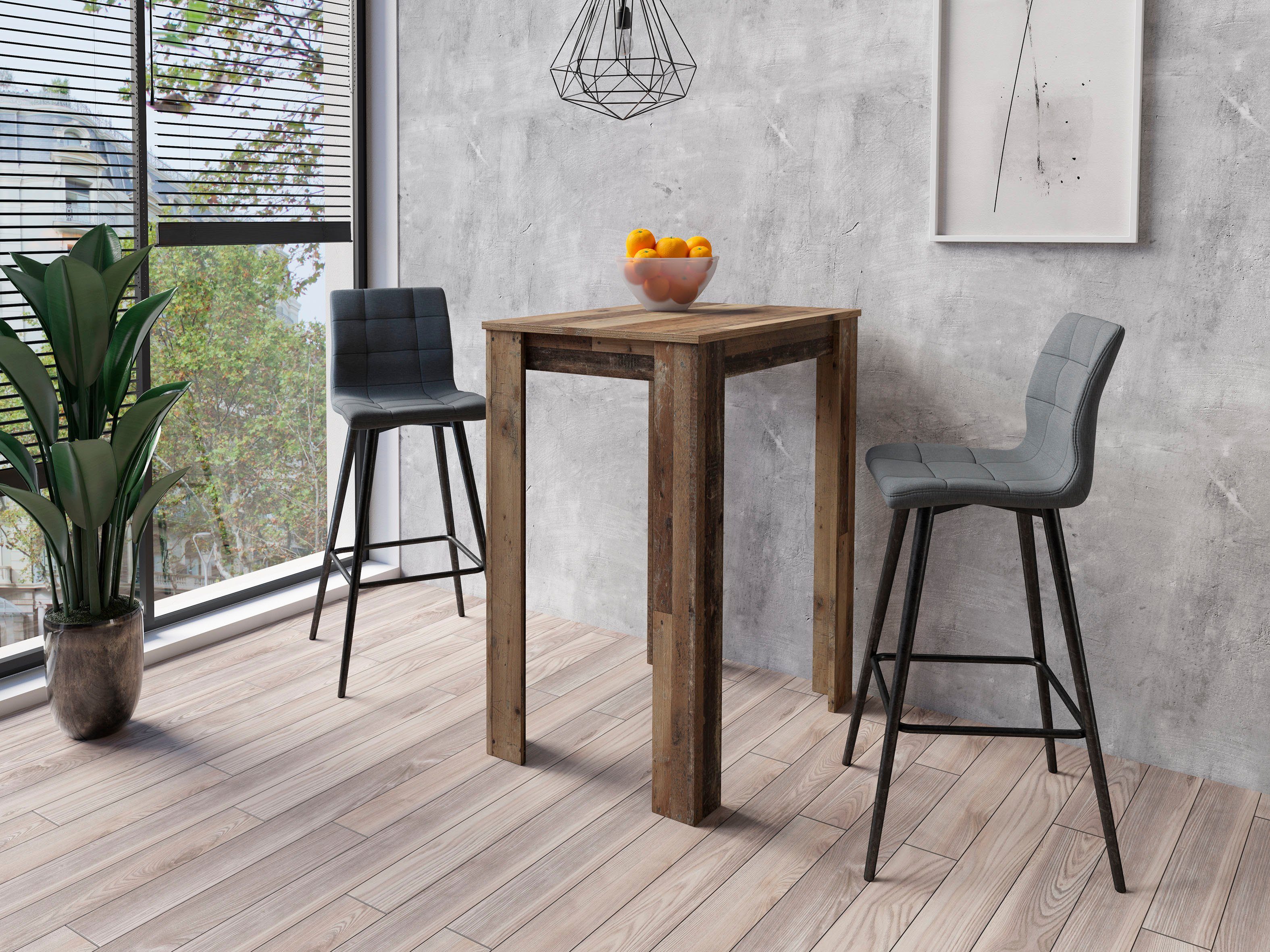 Homexperts Bartisch »Nika«, Höhe 104 cm, 1,8 cm starke Tischplatte