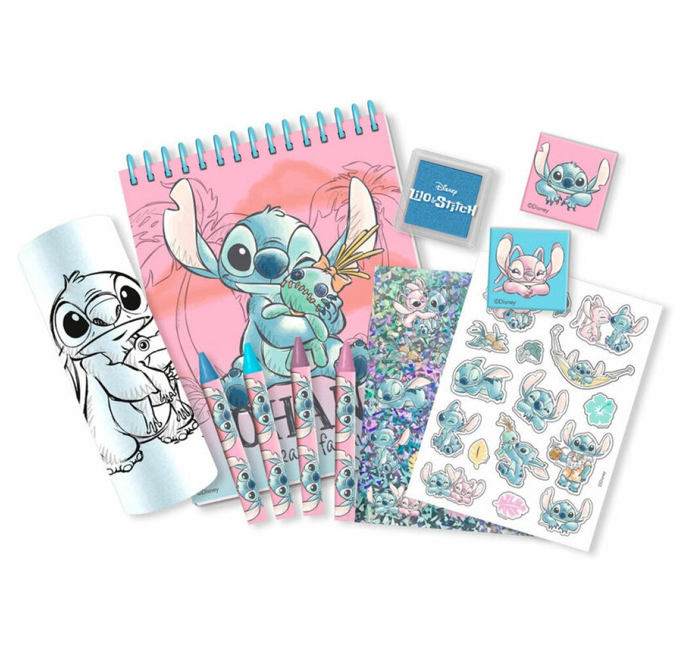 Thumbnail - Kids Euroswan Briefpapier Disney Stitch 3D-Briefpapier-Set
