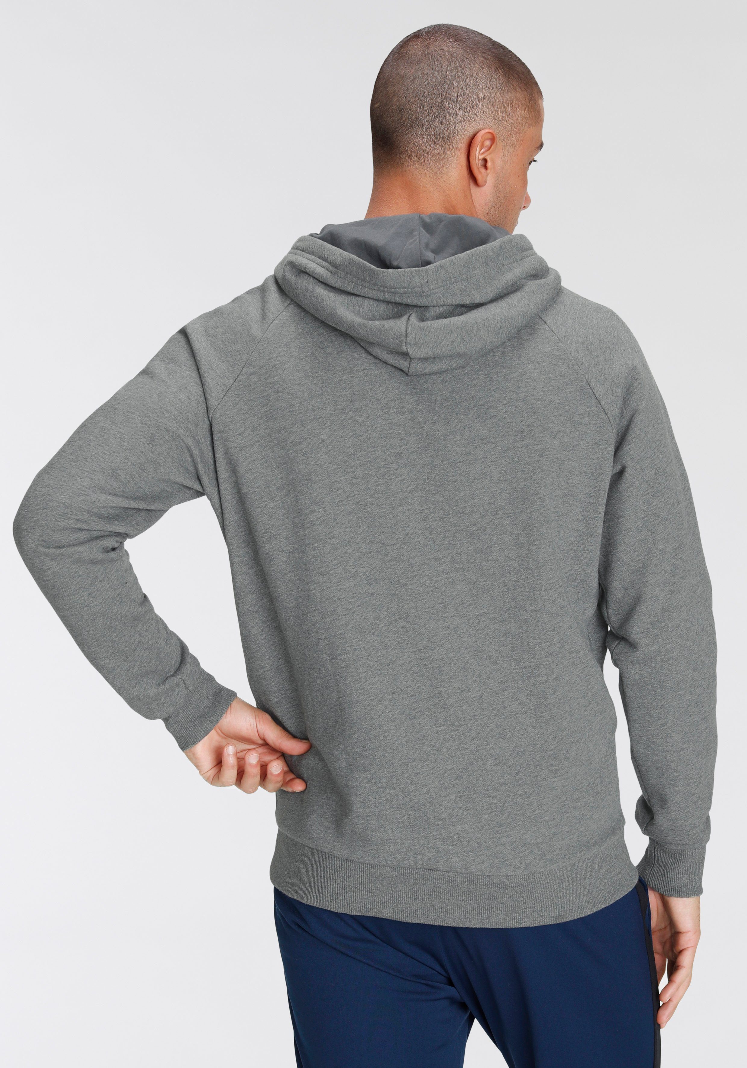 FLEECE UA BIG RIVAL Under LOGO Armour® HD Kapuzensweatshirt dunkelgrau