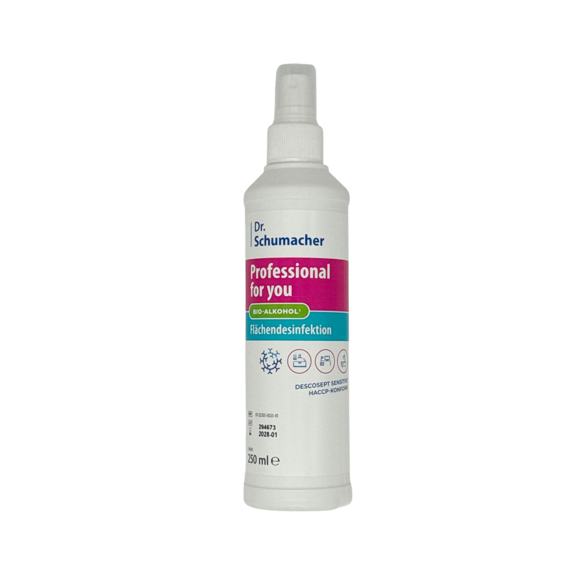 Dr. Schumacher Professional for you alkoholisches Flächendesinfektionspray Oberflächen-Desinfektionsmittel