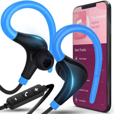 Retoo Kopfhörer Bluetooth 4.1 In-ear Ohrhörer Sport Headset Mikrofon Bluetooth-Kopfhörer (Einfache Verbindung und Kompatibilität)