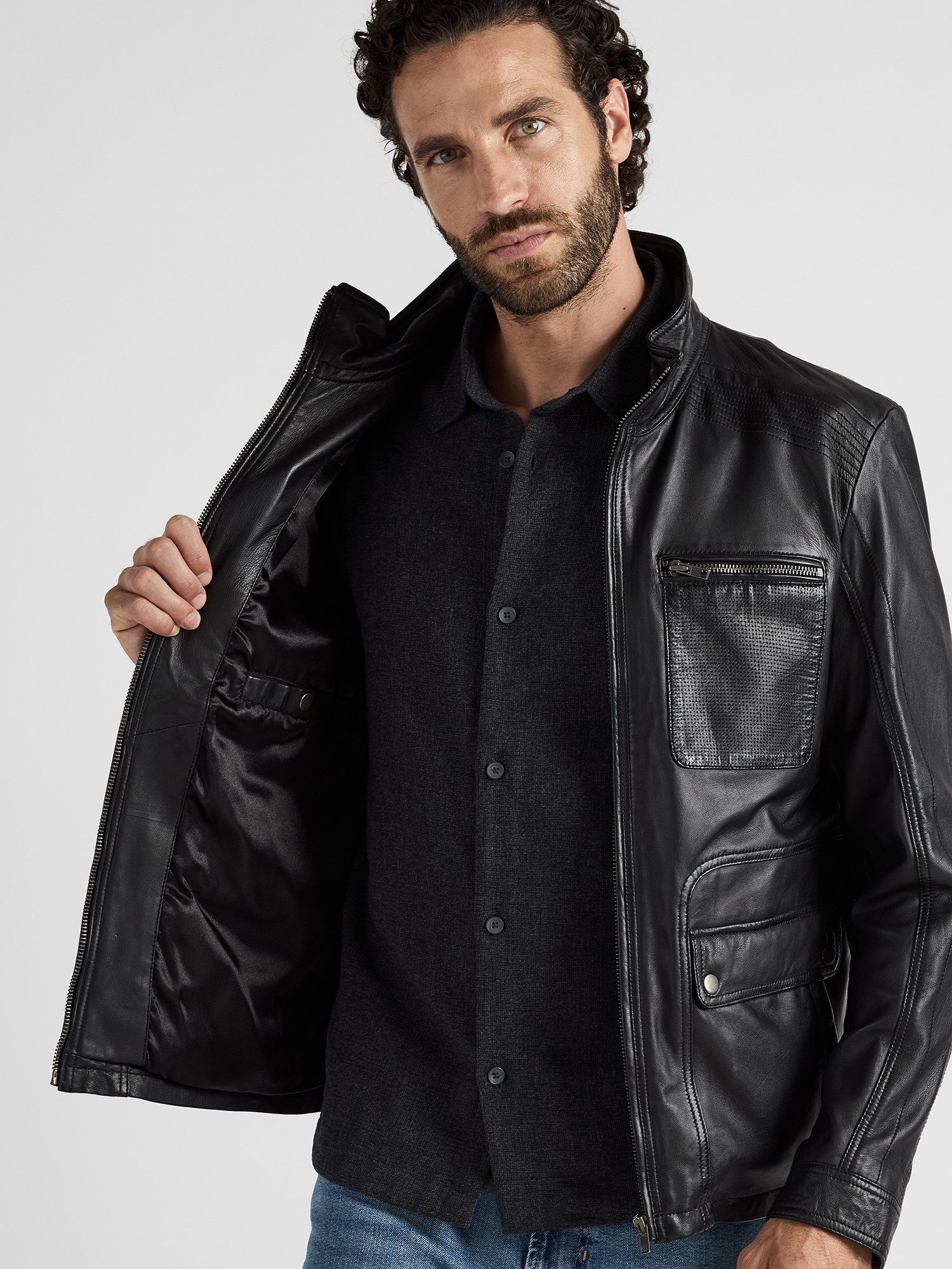 JCC Lederjacke 402293