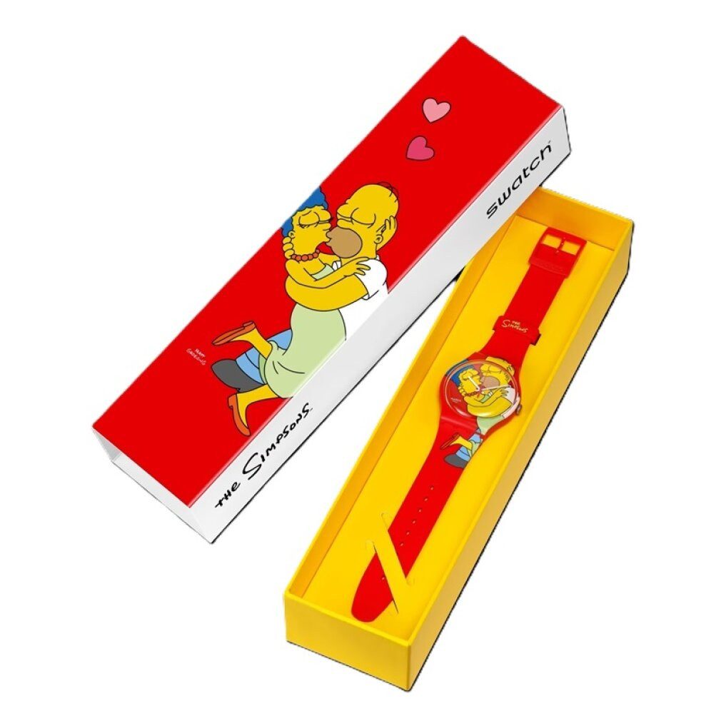 Swatch Luxusuhr Süße Umarmung SO29Z120