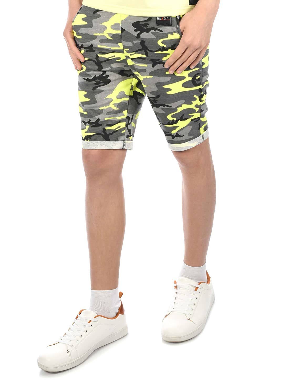 Jungen Shorts Kinder Camouflage Stoff Shorts BEZLIT (1-tlg)