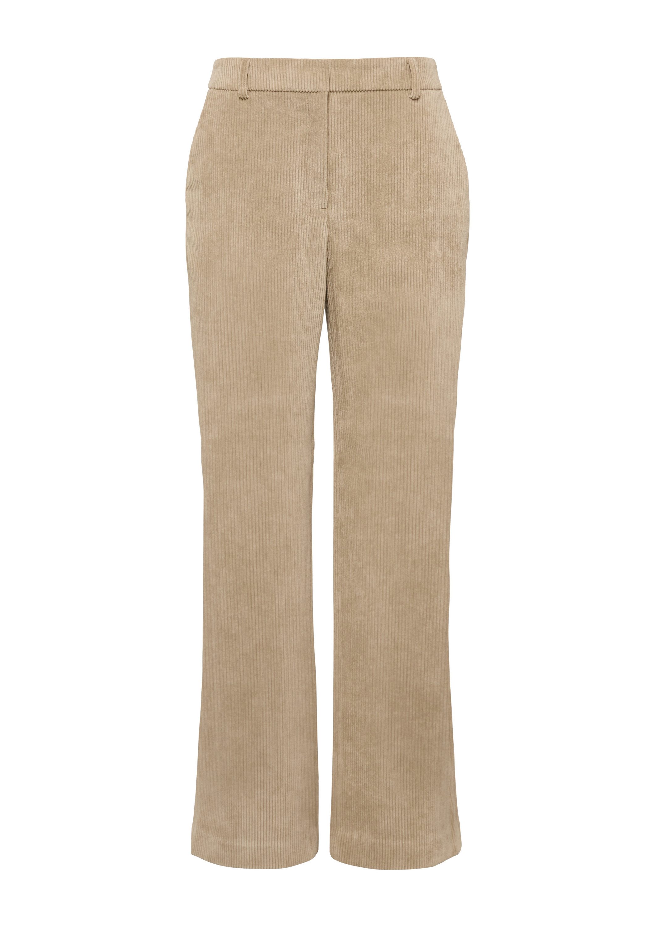 s.Oliver Chinos Hose Wide-Leg-Hose aus Cord günstig online kaufen