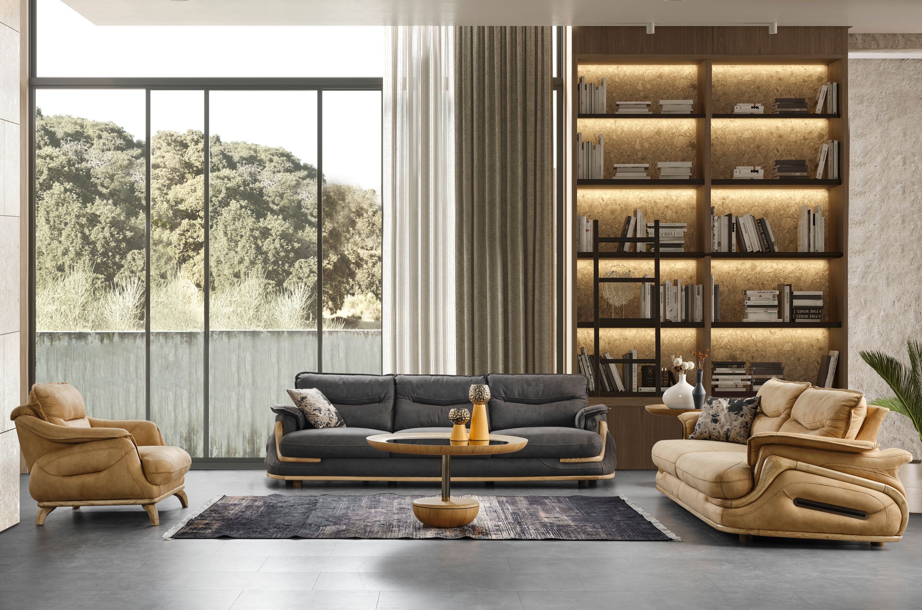 Nobelaa Sofa Sitzgruppe/Sofa Set - Wohnzimmergarnitur günstig online kaufen