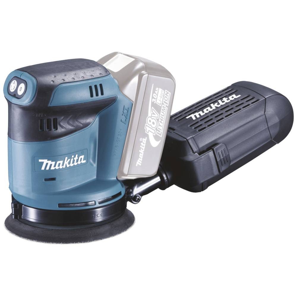 Makita Exzenterschleifer Akku-Exzenterschleifer o. Akku DBO180Z, ohne Akku, ohne Ladegerät