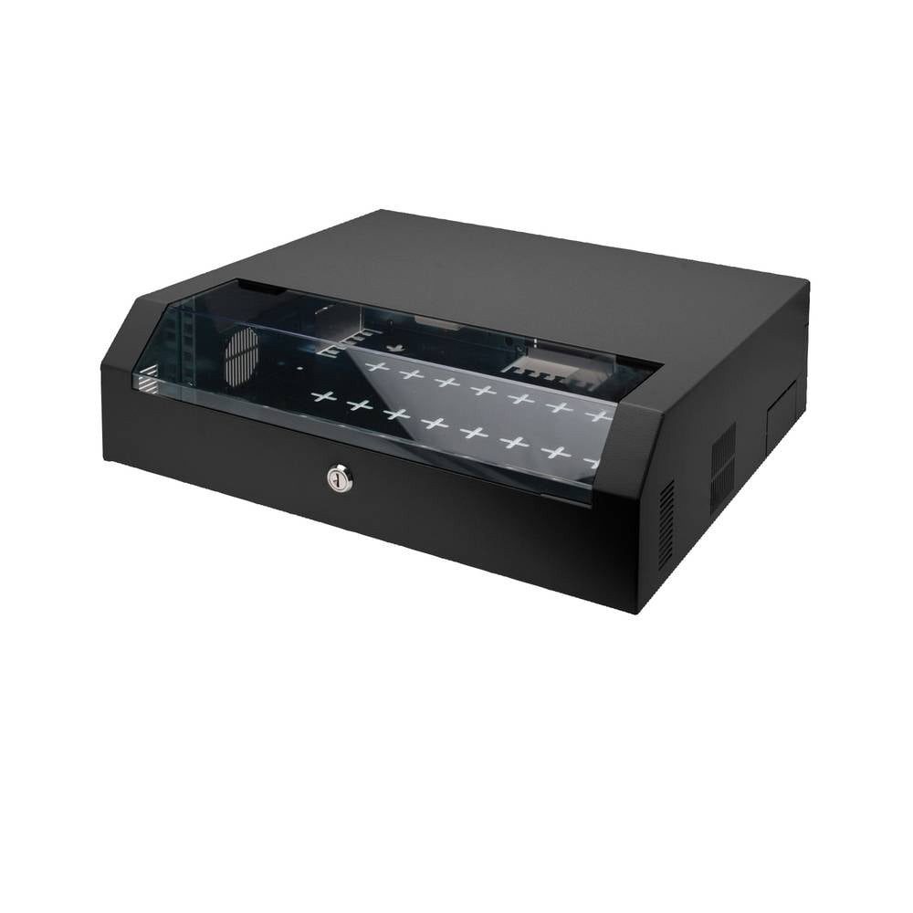 Netzwerkschrank Wandgehäuse, SOHO, Slim 3HE2HE fix, 145x500x475