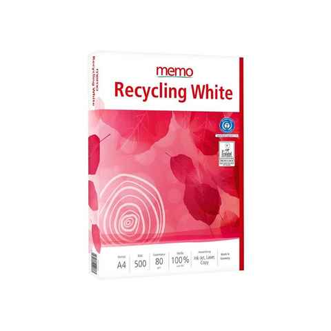 memo Kopierpapier memo Multifunktionales Kopierpapier 'Recycling Whi