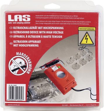 LAS Marderabwehr-Stäbchen LAS Marderabwehrgerät Hochspannung + Ultraschall