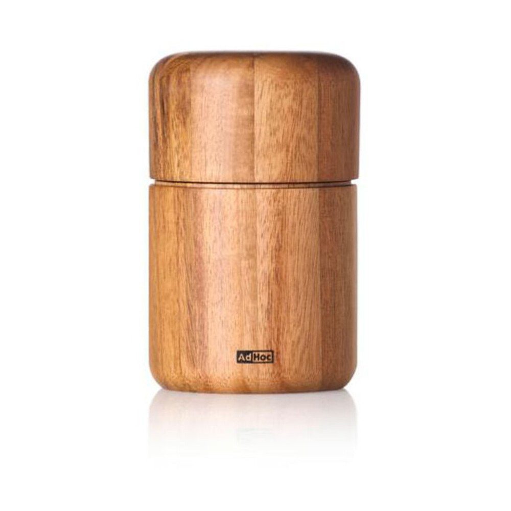 AdHoc Grinder Leinsamenmühle Akazie 10,4cm, (1 Stück), Leinsamenmühle Akazie, Ø6,6cm, Akazie, braun
