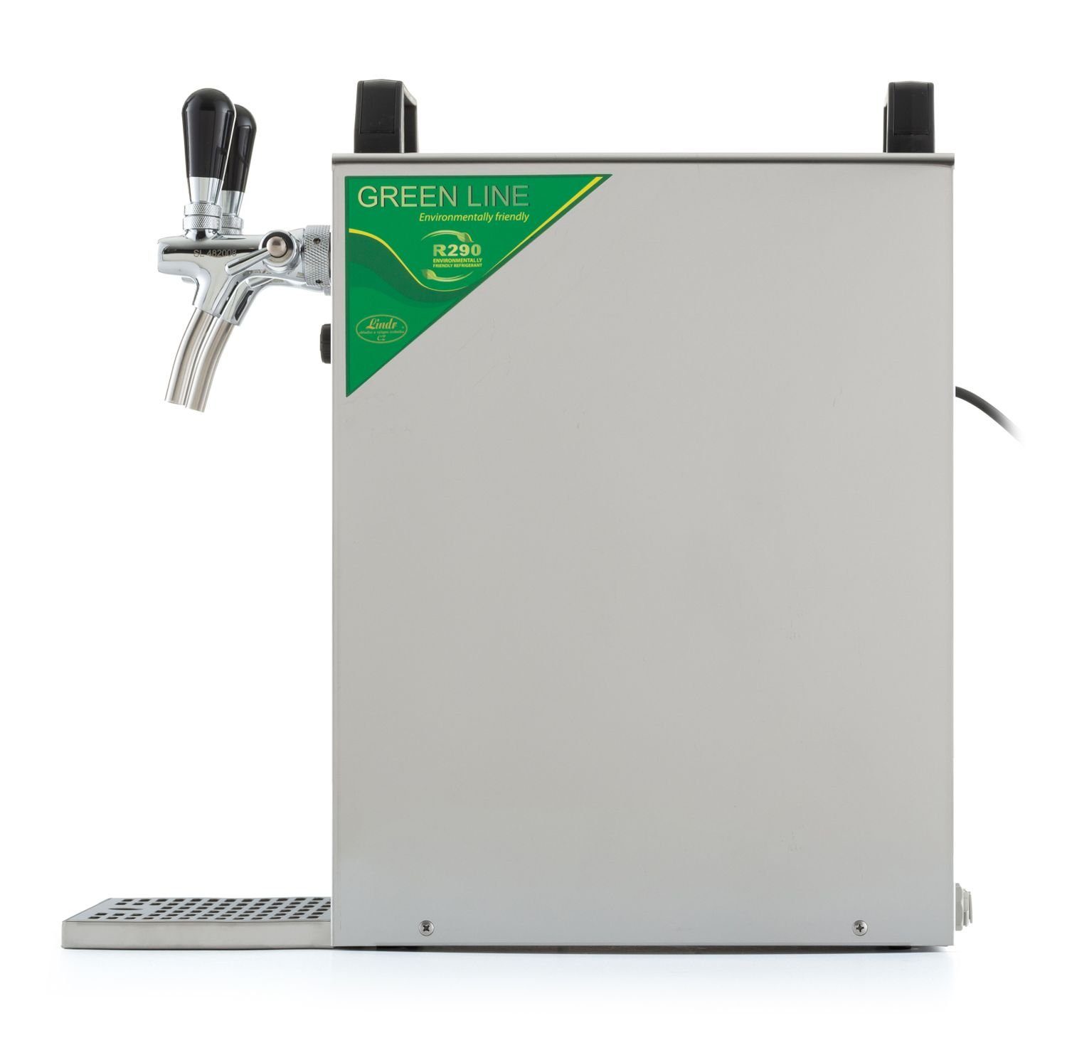 ich-zapfe Bierzapfanlage - Kontakt 40 Bier2-leitig Trockenkühler, Durchlaufkühler 50 L/h