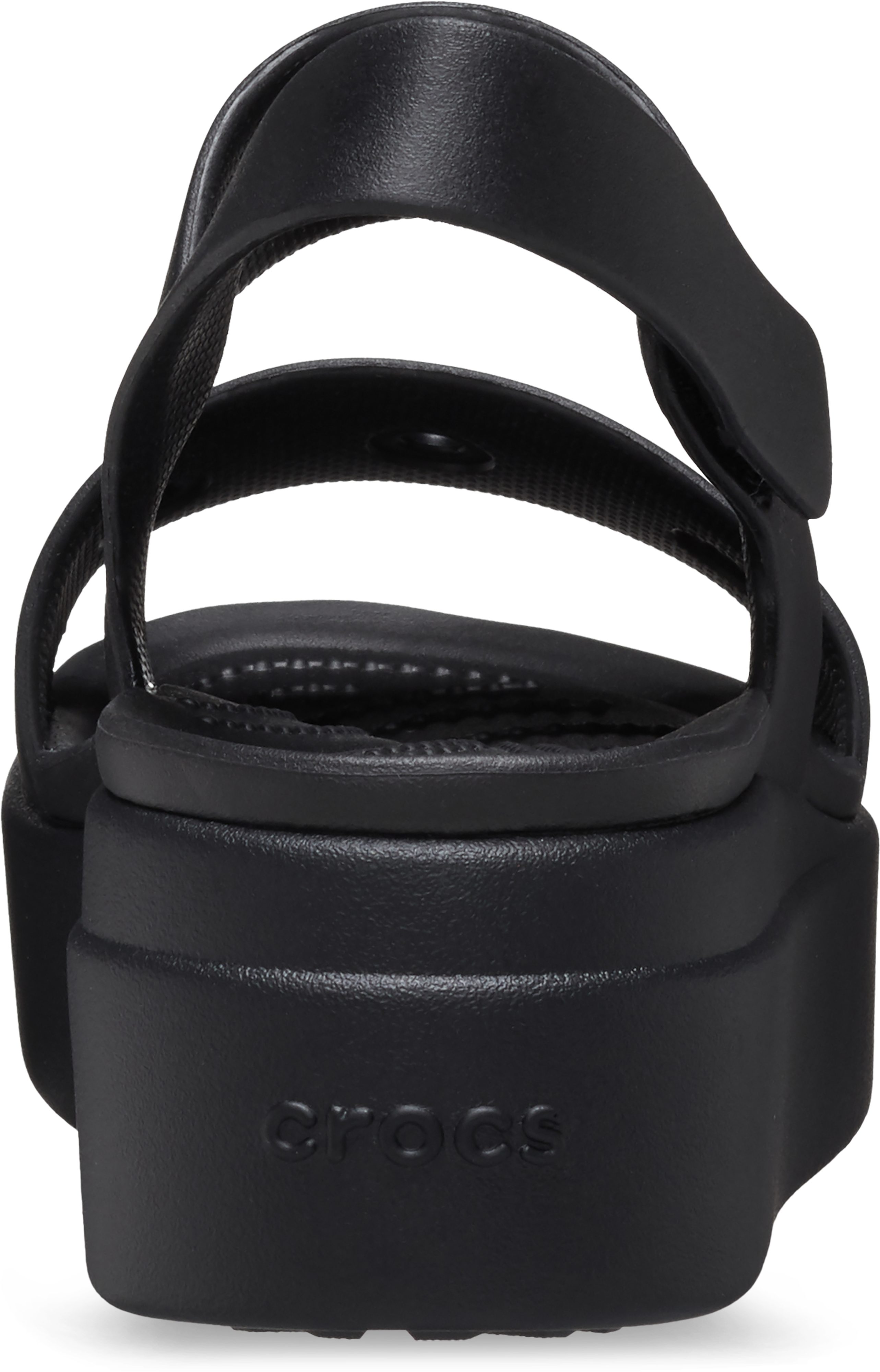 Crocs Brooklyn 4U Plateausandale Sommerschuh, Sandalette, Riemchensandale mit Klettverschluss