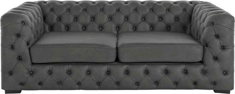 Guido Maria Kretschmer Home&Living Chesterfield-Sofa Kalina, mit klassischer Chesterfield-Knopfheftung